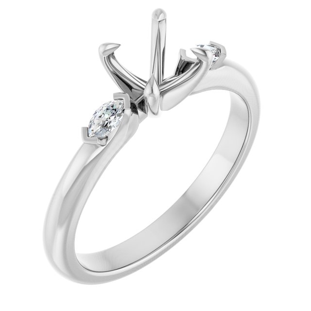 14k White Gold