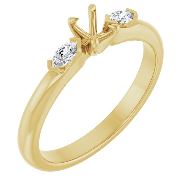 14k Yellow Gold