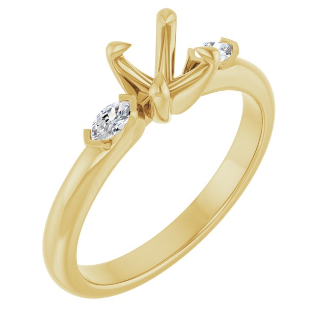14k Yellow Gold