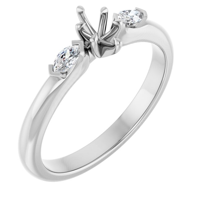 14k White Gold