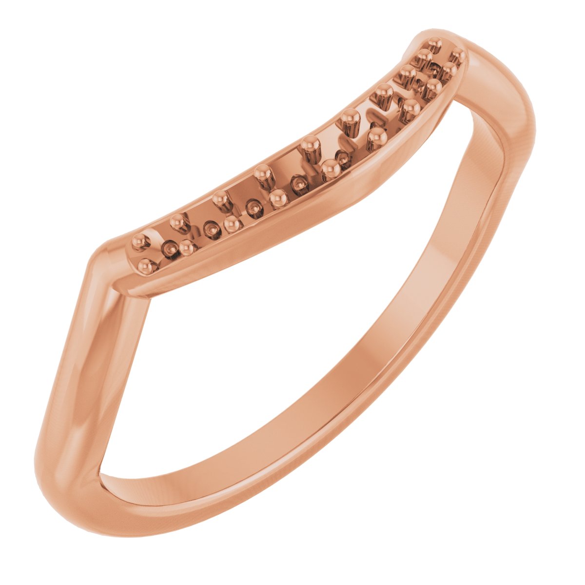 Double Claw-Prong Three-Stone Engagement Ring or Band