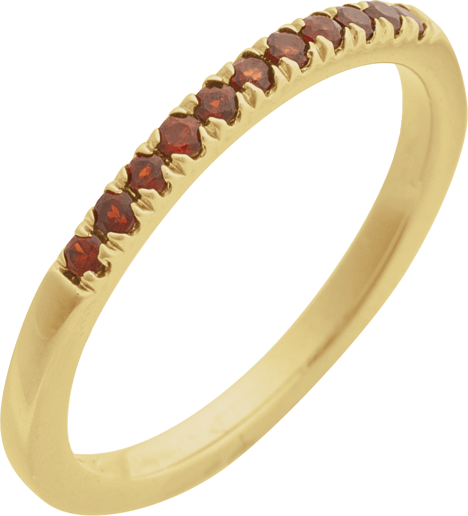 garnet ring