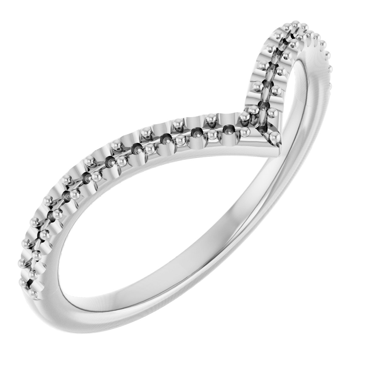 Band Mounting for 7x5 mm Oval Ring
