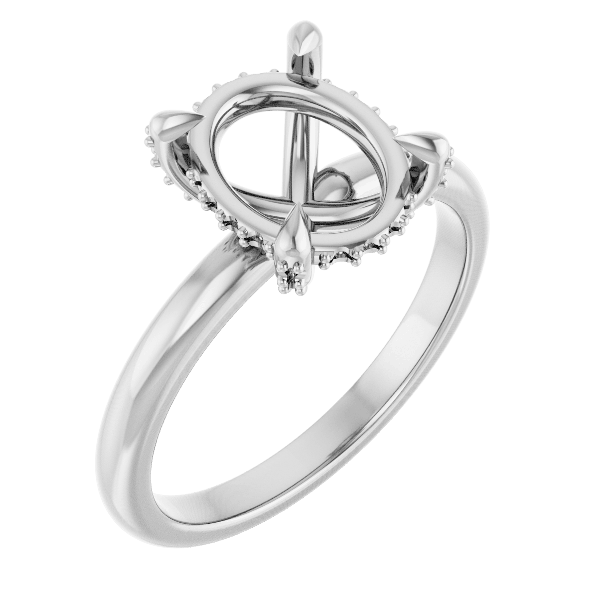 hidden halo engagement ring