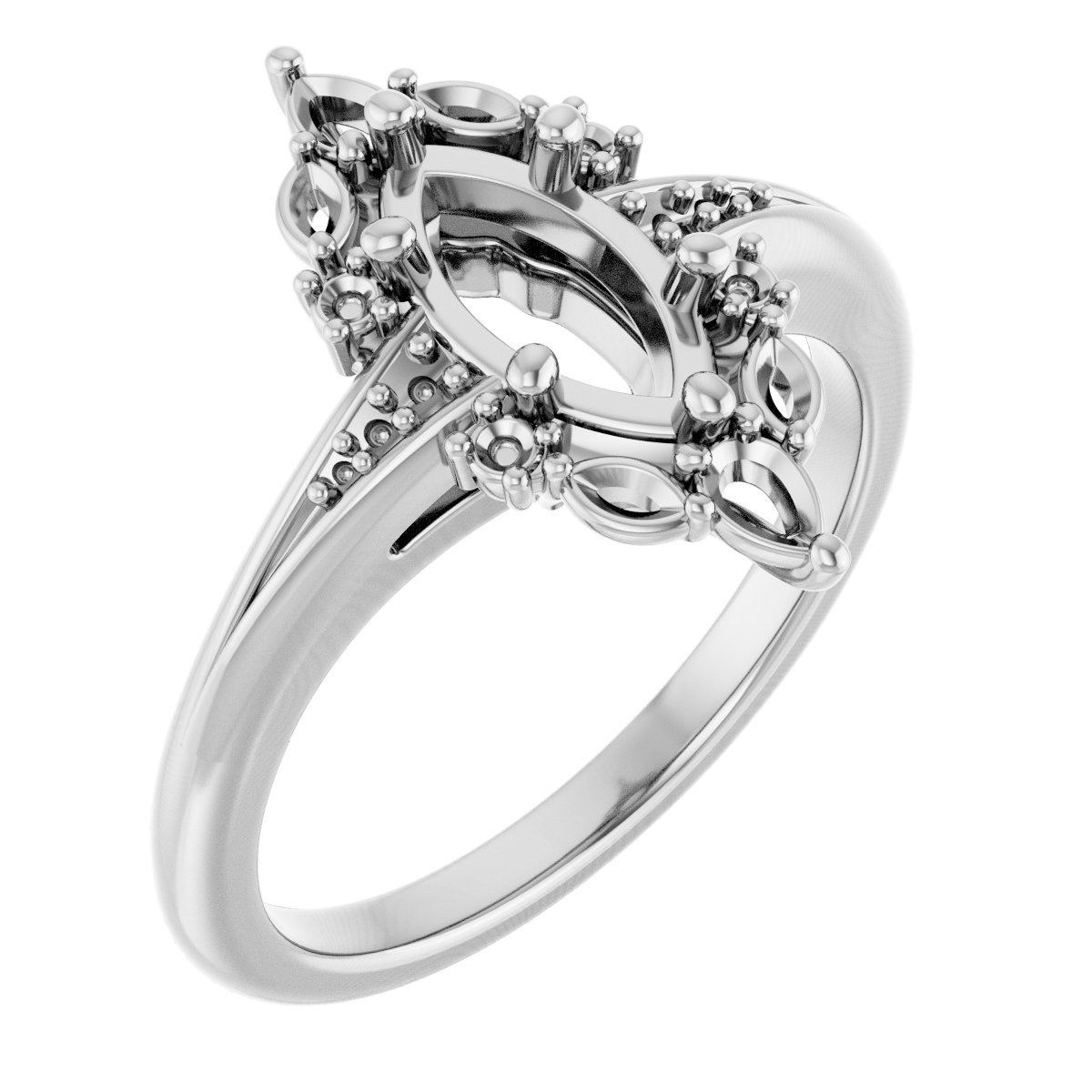 Halo-Style Engagement Ring