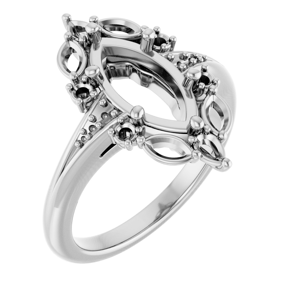 Halo-Style Engagement Ring