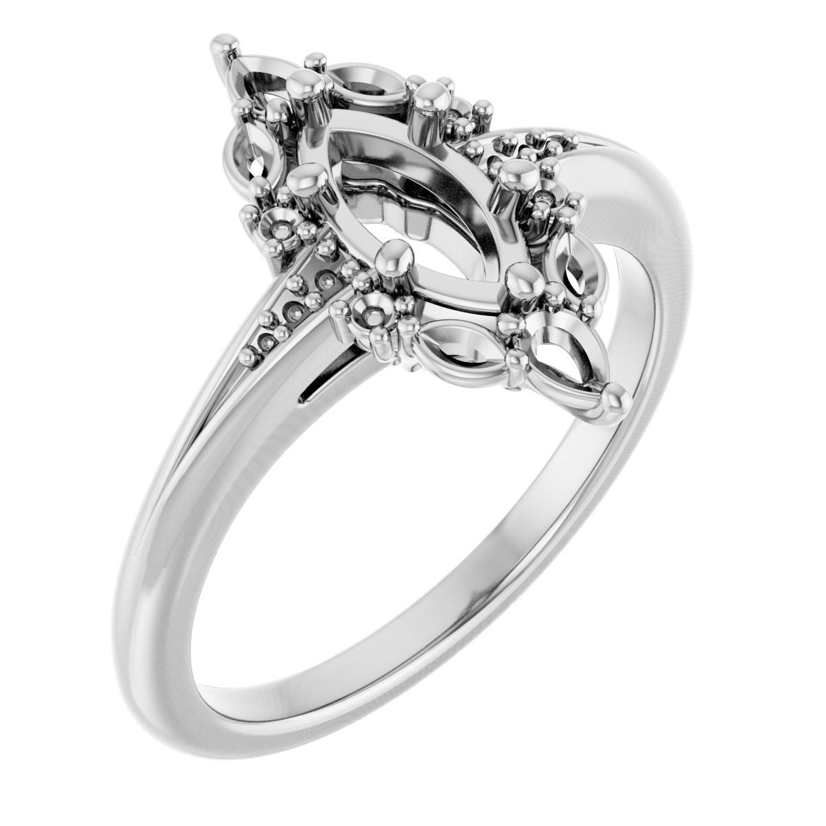Halo-Style Engagement Ring