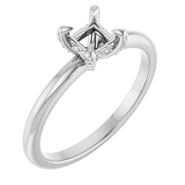 14k White Gold