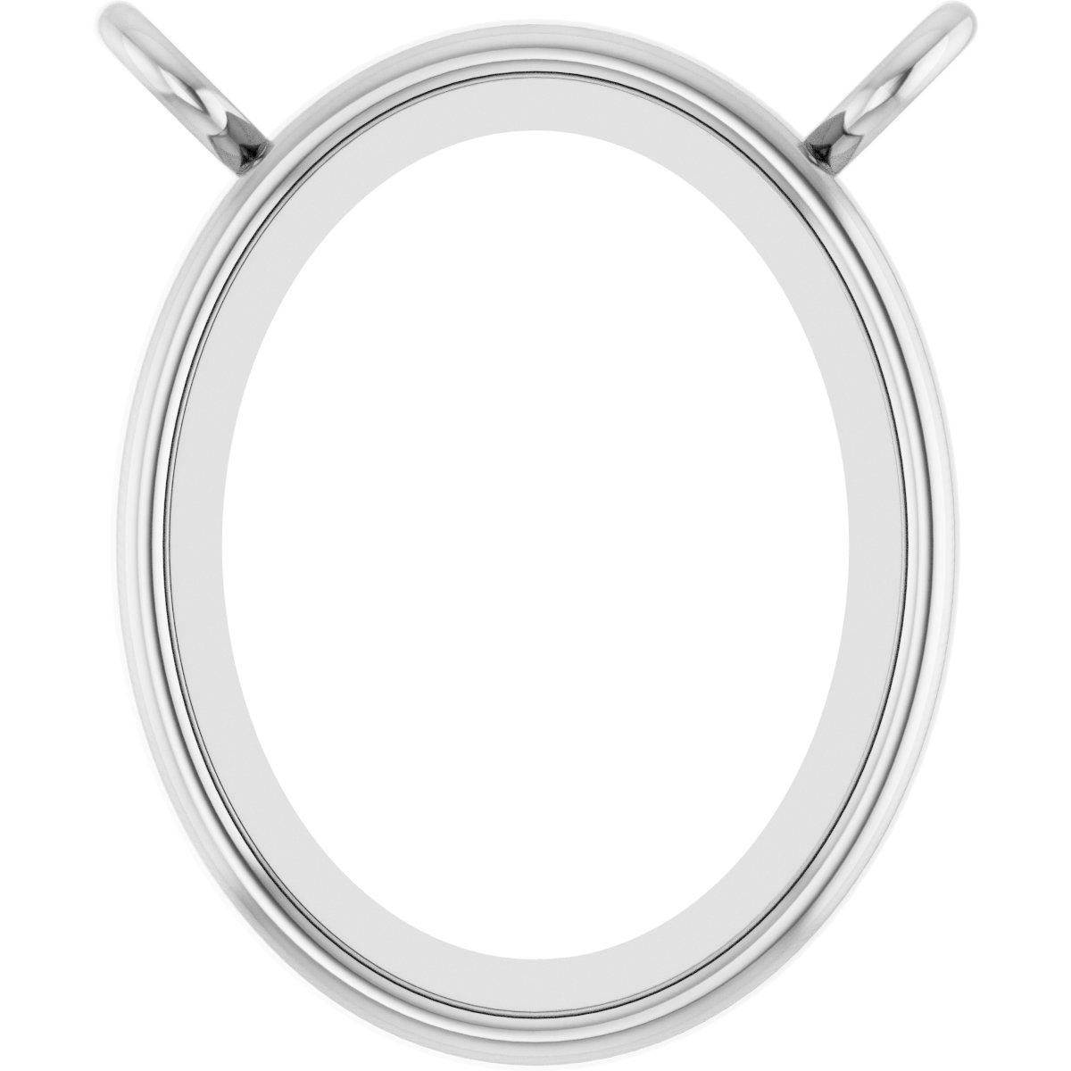 Bezel-Set Cabochon Necklace Center