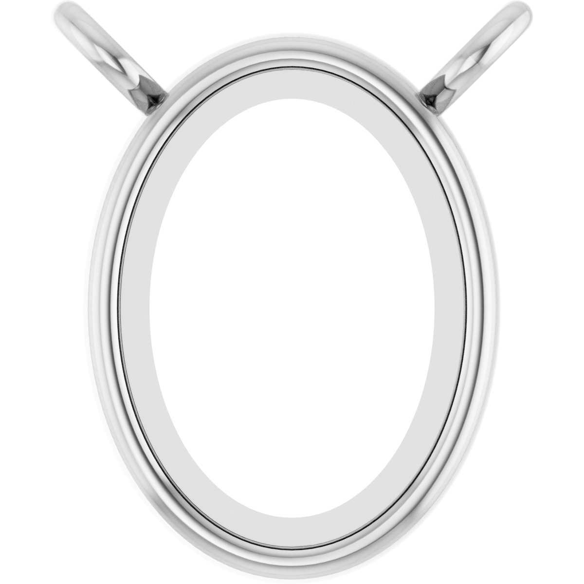 Bezel-Set Cabochon Necklace Center