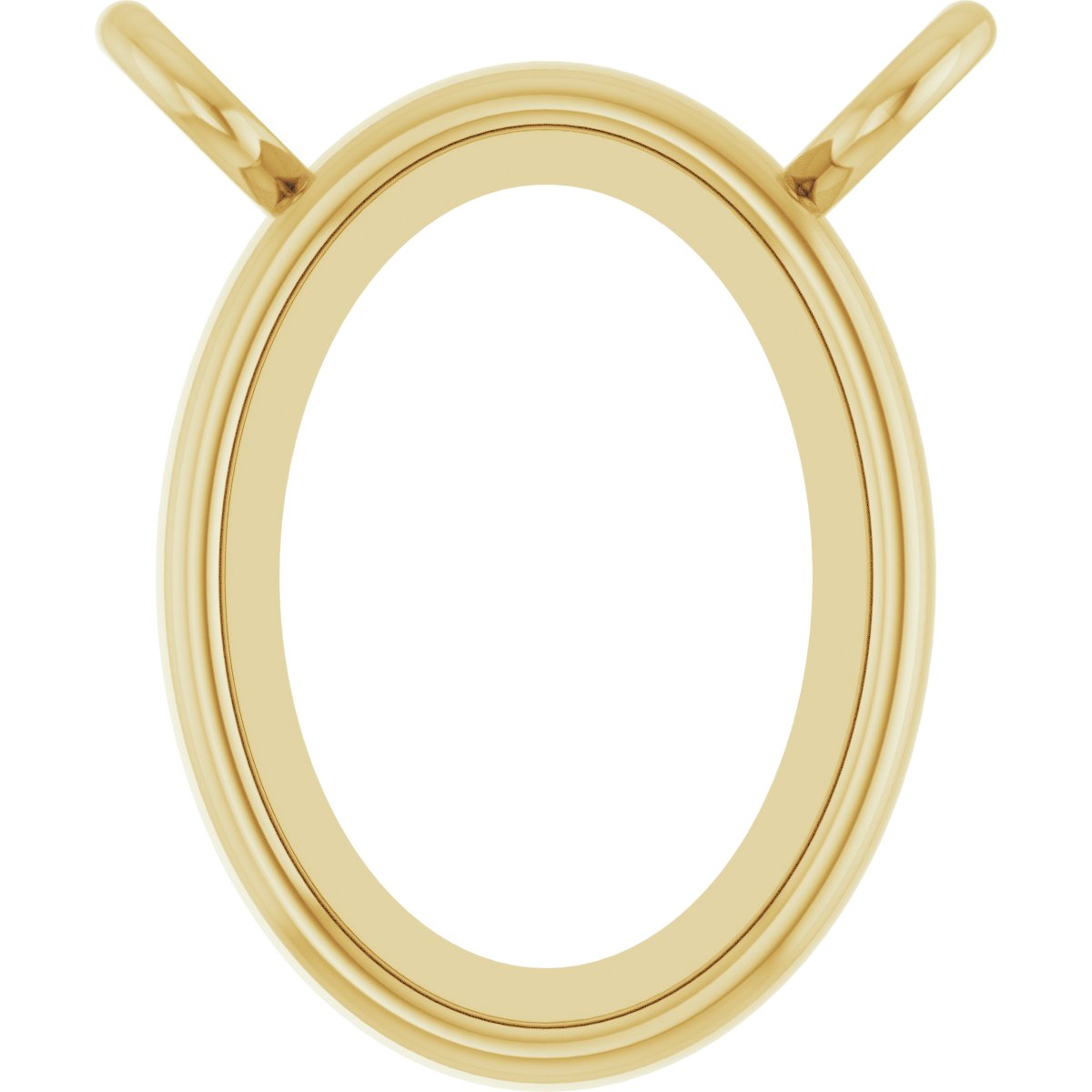 Bezel-Set Cabochon Necklace Center