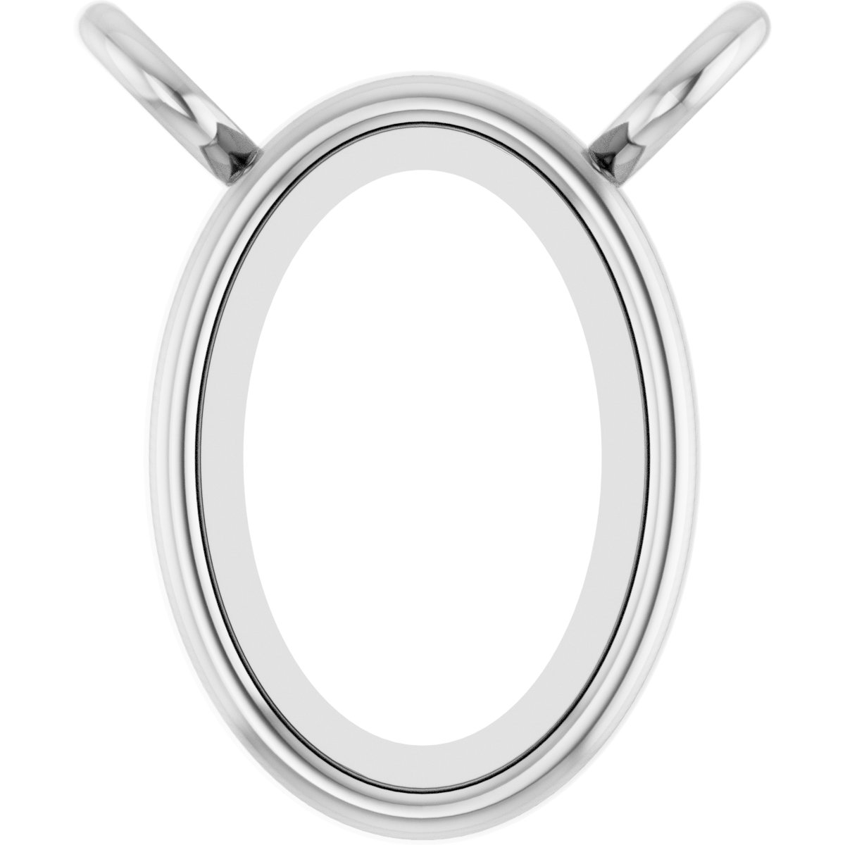Bezel-Set Cabochon Necklace Center