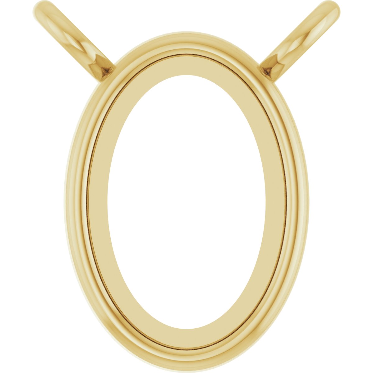 Bezel-Set Cabochon Necklace Center