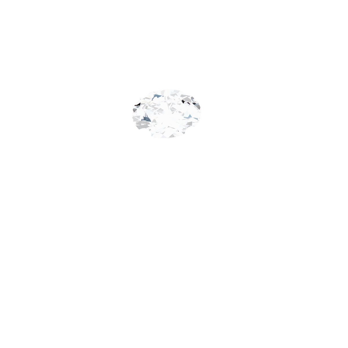 14K White 1/6 CT Lab-Grown Diamond  Ring