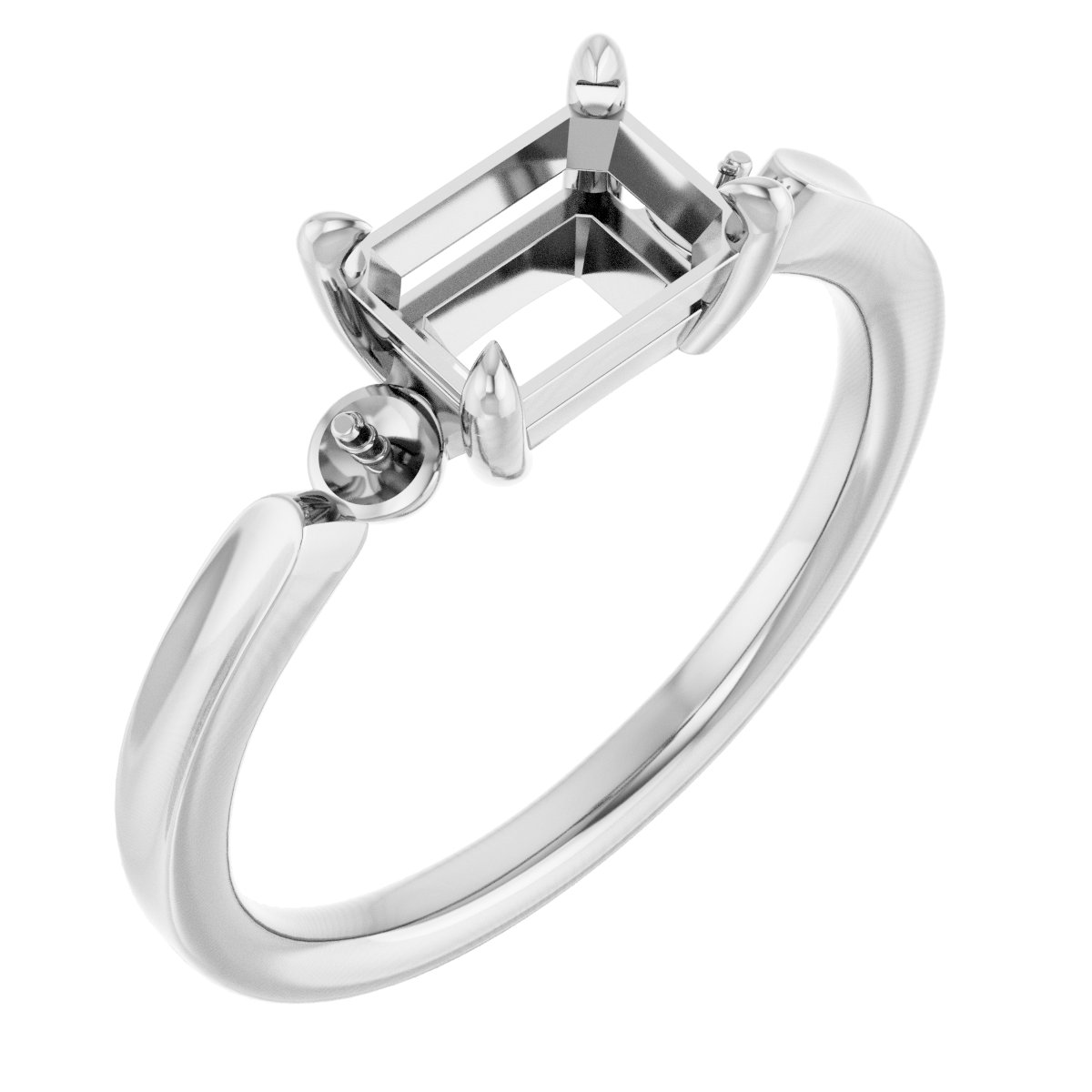 Accented Pearl Ring