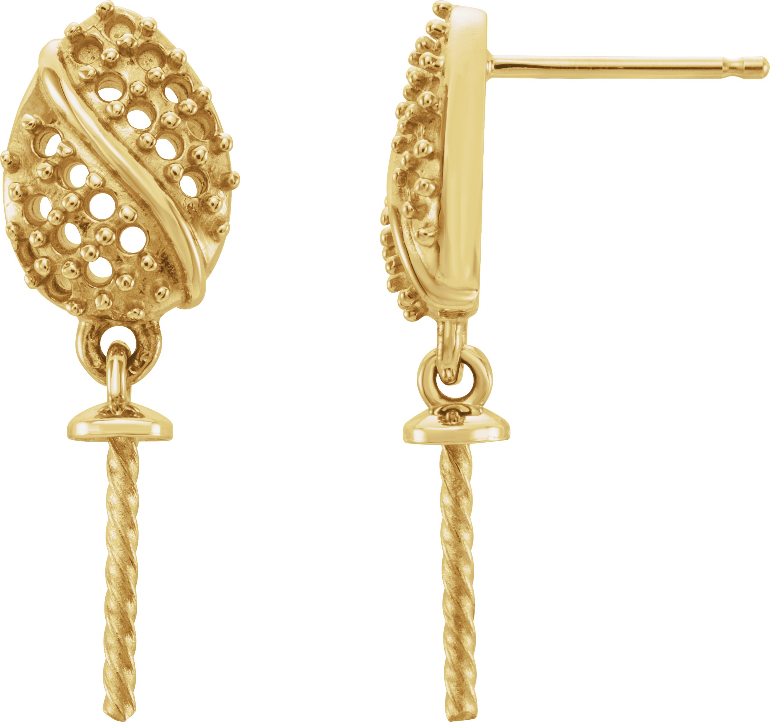 Accented Pearl Earrings