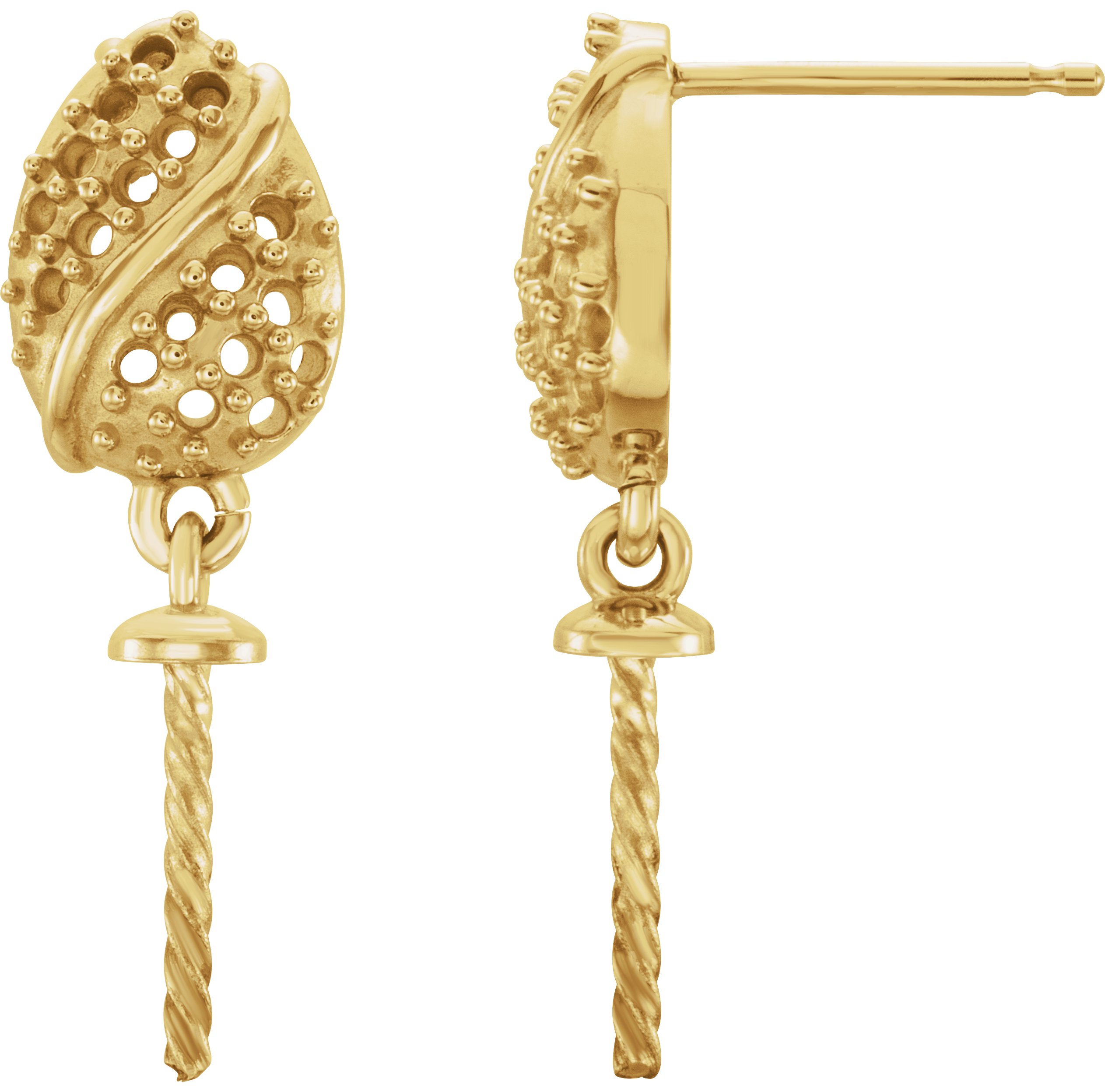 Accented Pearl Earrings