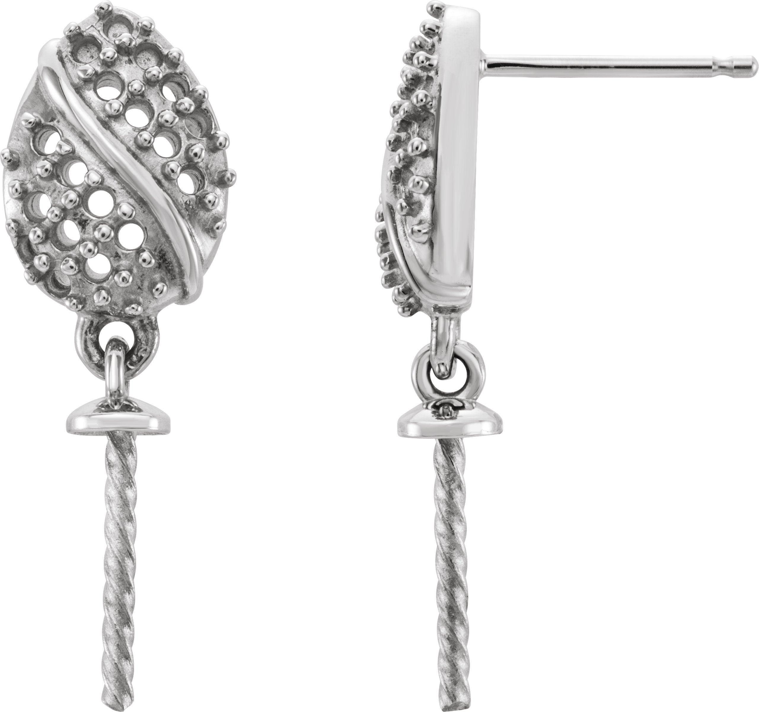 Accented Pearl Earrings