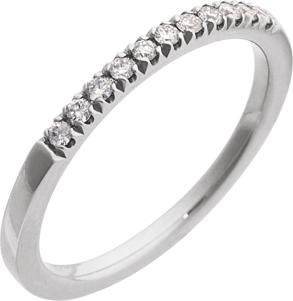 14K White 1/6 CTW Lab-Grown Diamond Ring