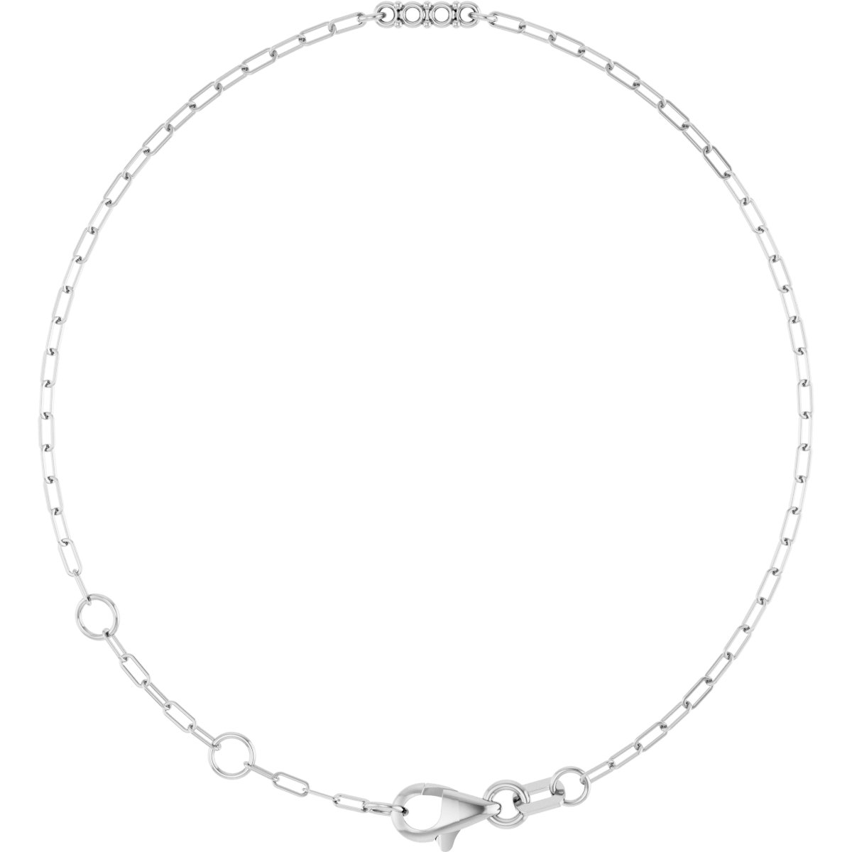 Family Bar Link Bracelet