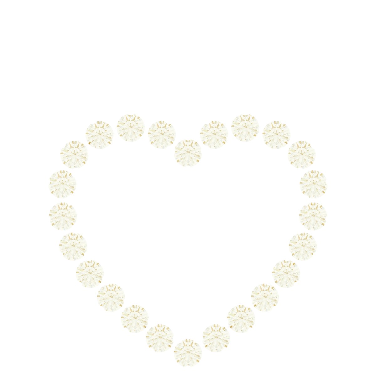 Accented Heart Necklace or Pendant