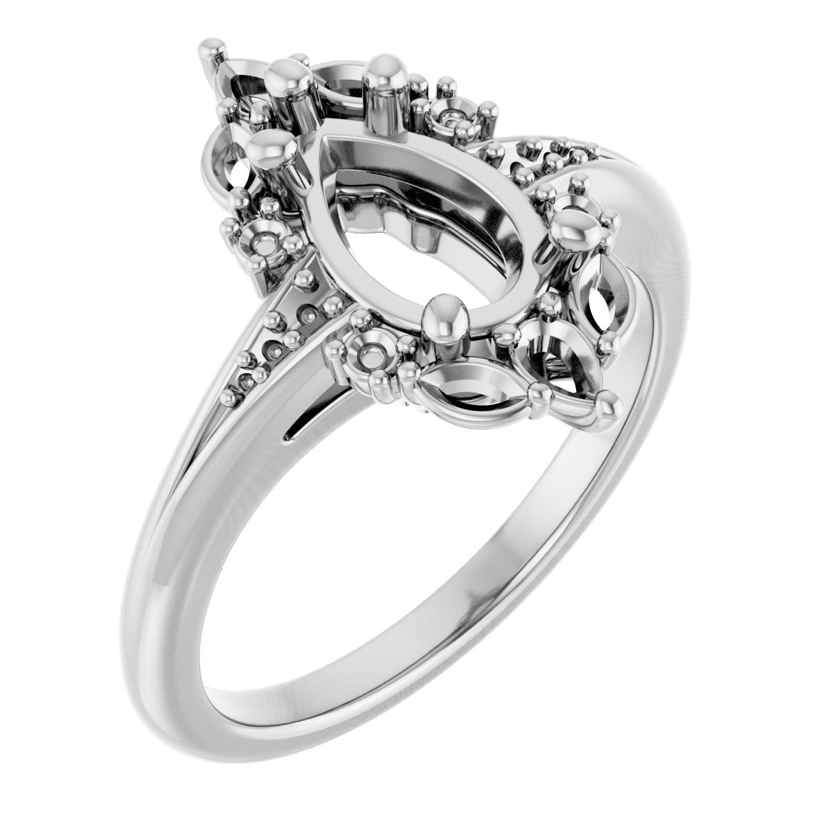 Halo-Style Engagement Ring