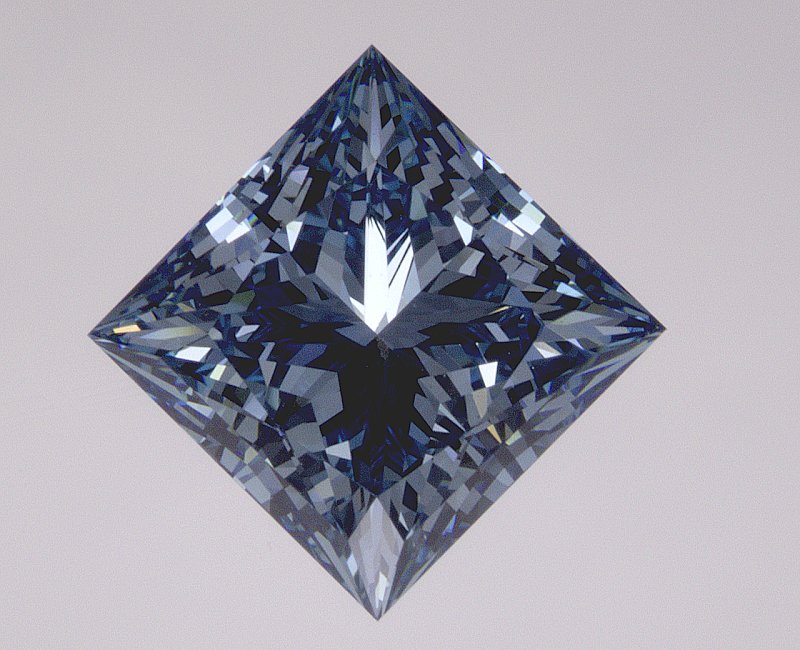 2.5 CT Square Lab-Grown Diamond Surrey Vancouver Canada Langley Burnaby Richmond