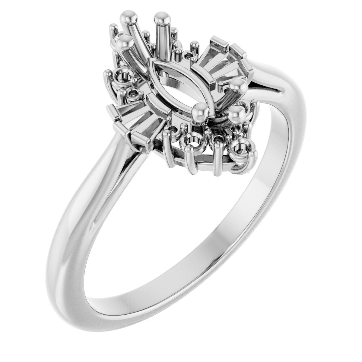 Halo-Style Engagement Ring or Band