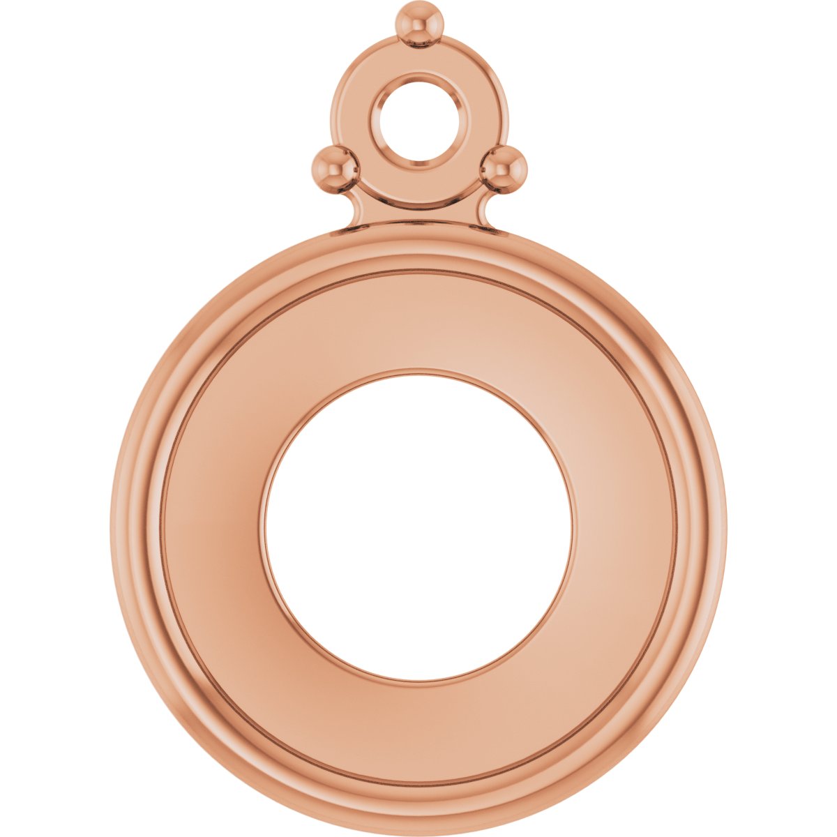 Oval Accented Cabochon Setting
