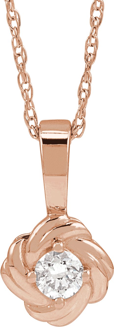Knot Necklace or Pendant