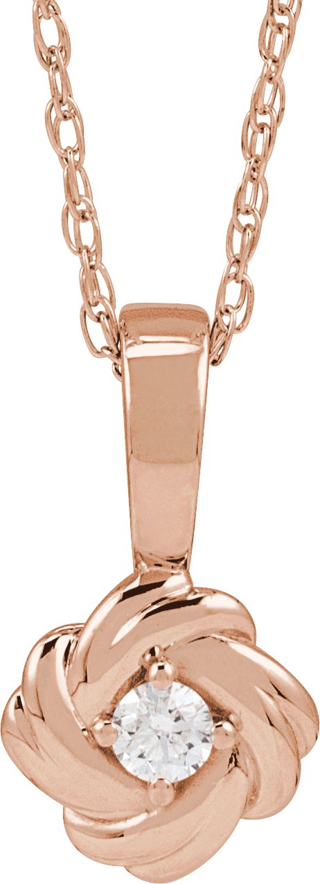 Knot Necklace or Pendant