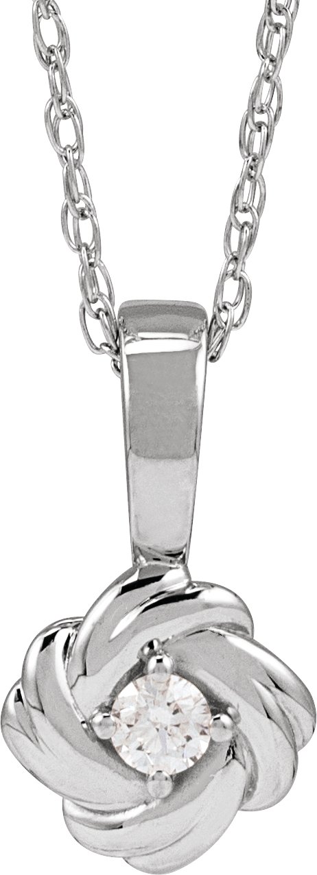 Knot Necklace or Pendant