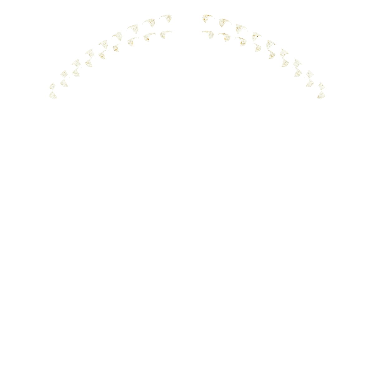 Alternative view of 3/8 CTW Natural Diamond Double Row Ring Guard – 14K Yellow Gold