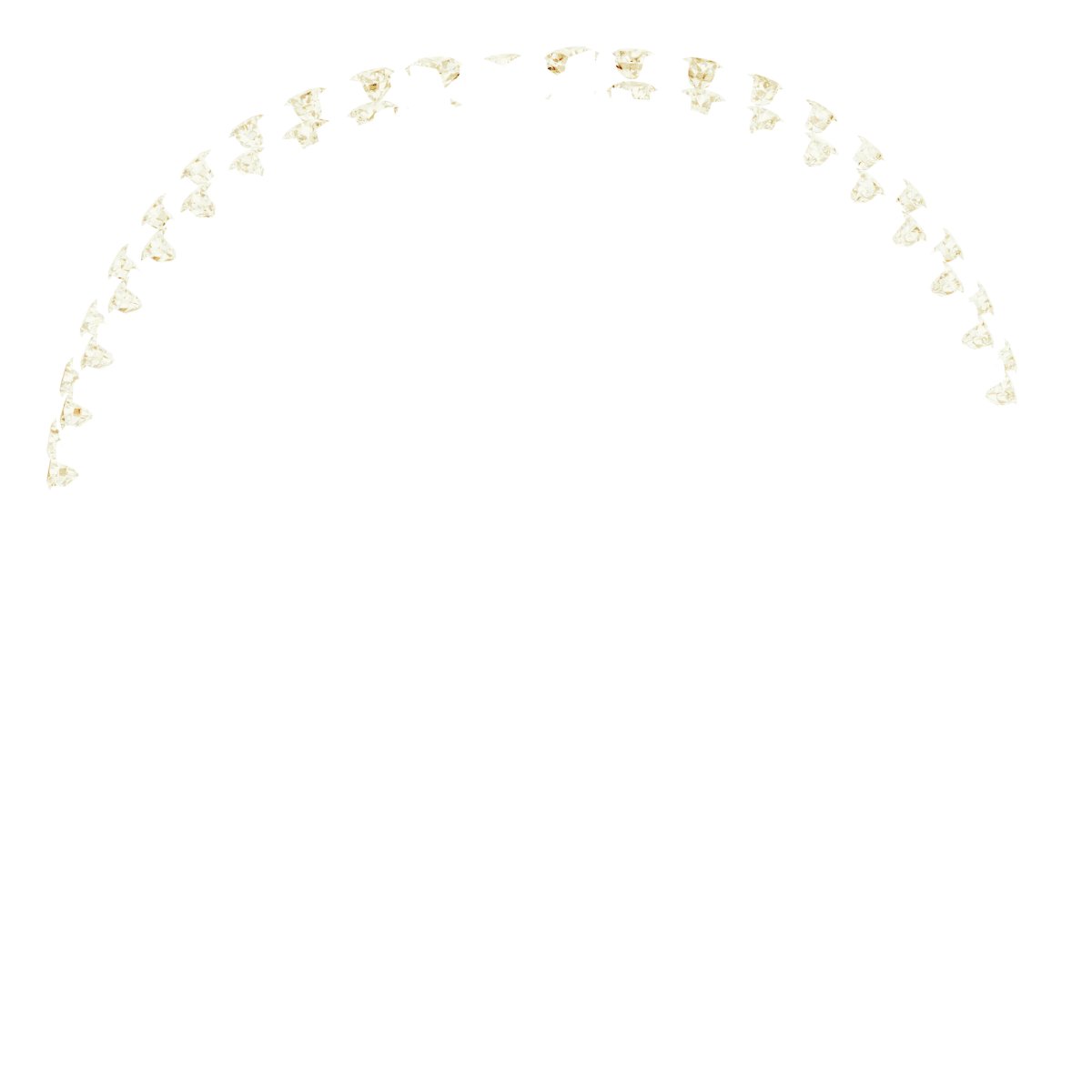 Alternative view of 1 CTW Natural Diamond Ring Guard – 14K Yellow Gold