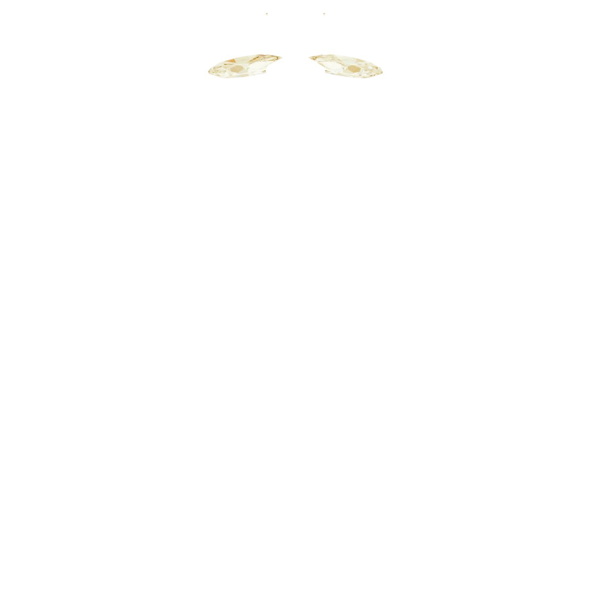 Alternative view of 5/8 CTW Natural Diamond Ring Guard – 14K Yellow Gold
