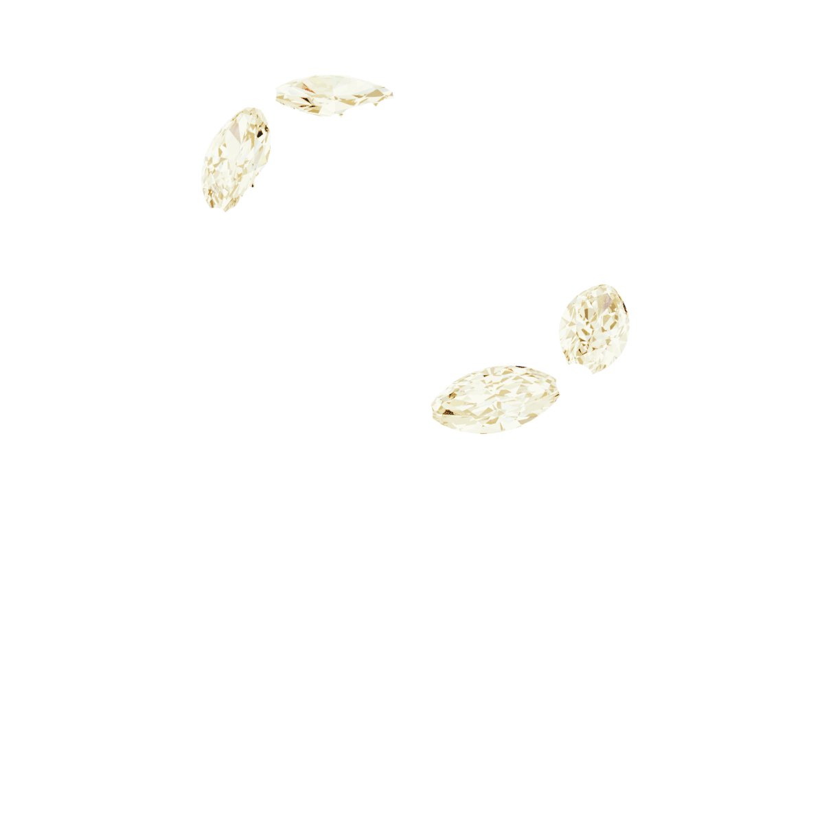 5/8 CTW Natural Diamond Ring Guard – 14K Yellow Gold