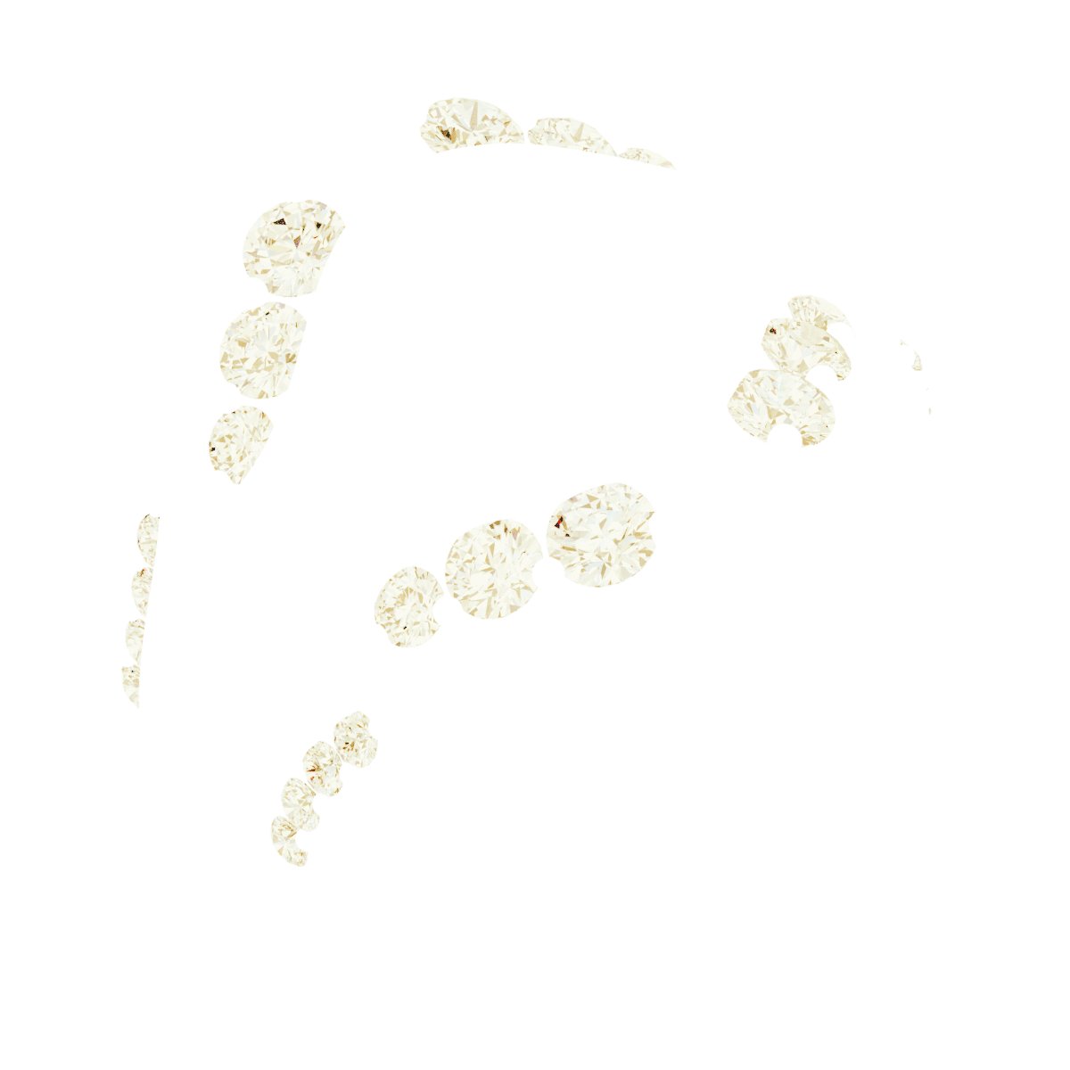 1 1/8 CTW Natural Diamond Ring Guard – 14K Yellow Gold