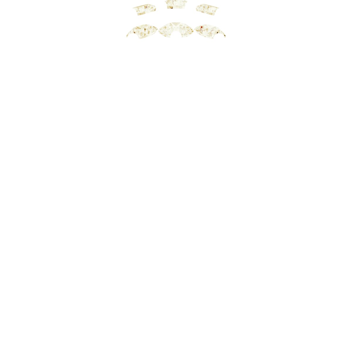 Alternative view of 1/3 CTW Natural Diamond Ring Guard – 14K Yellow Gold