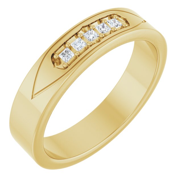14k Yellow Gold