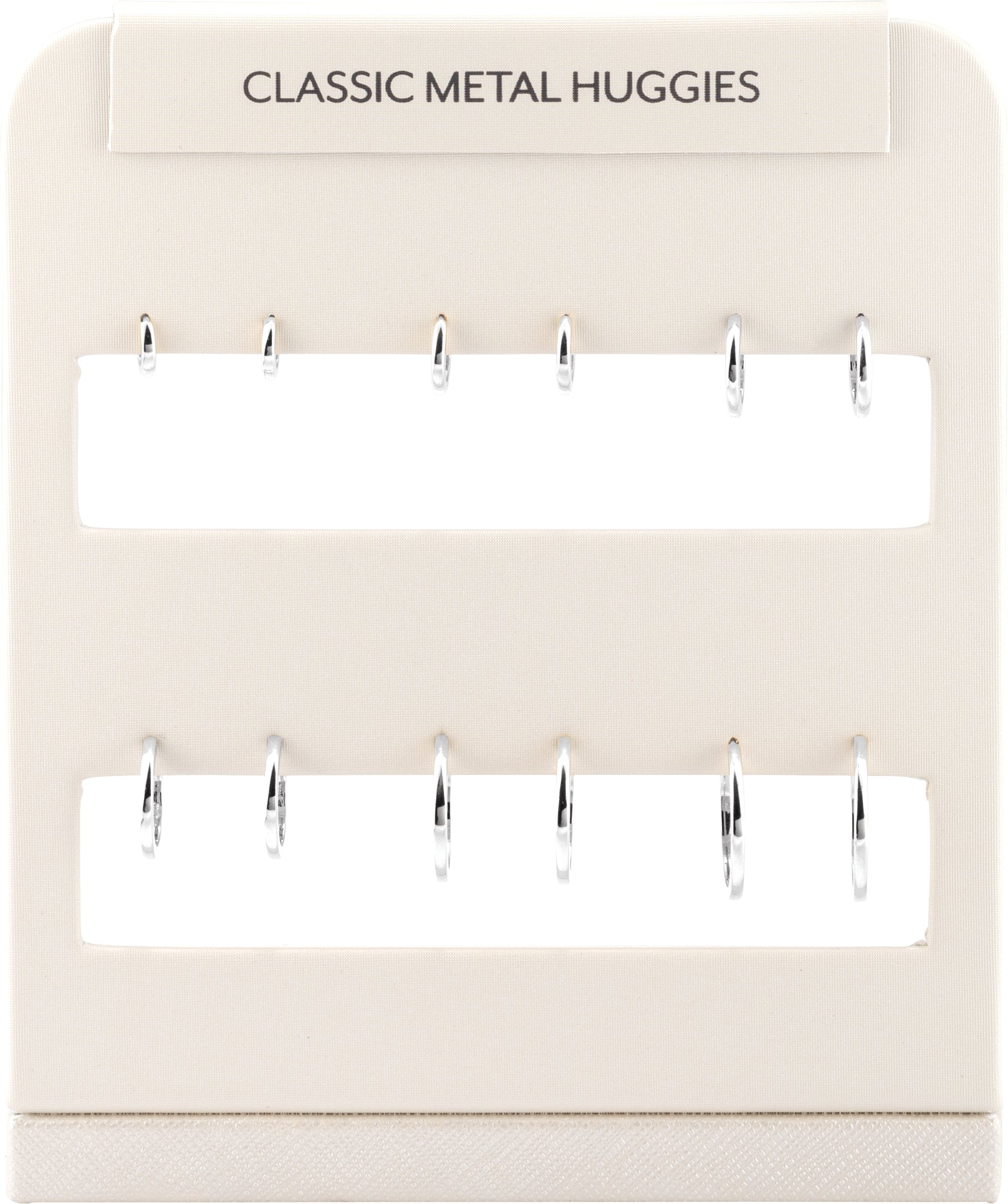 Metal Huggie Earring Selling System