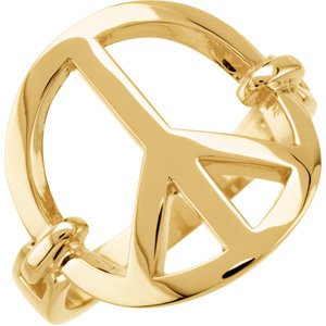 Peace Sign Ring