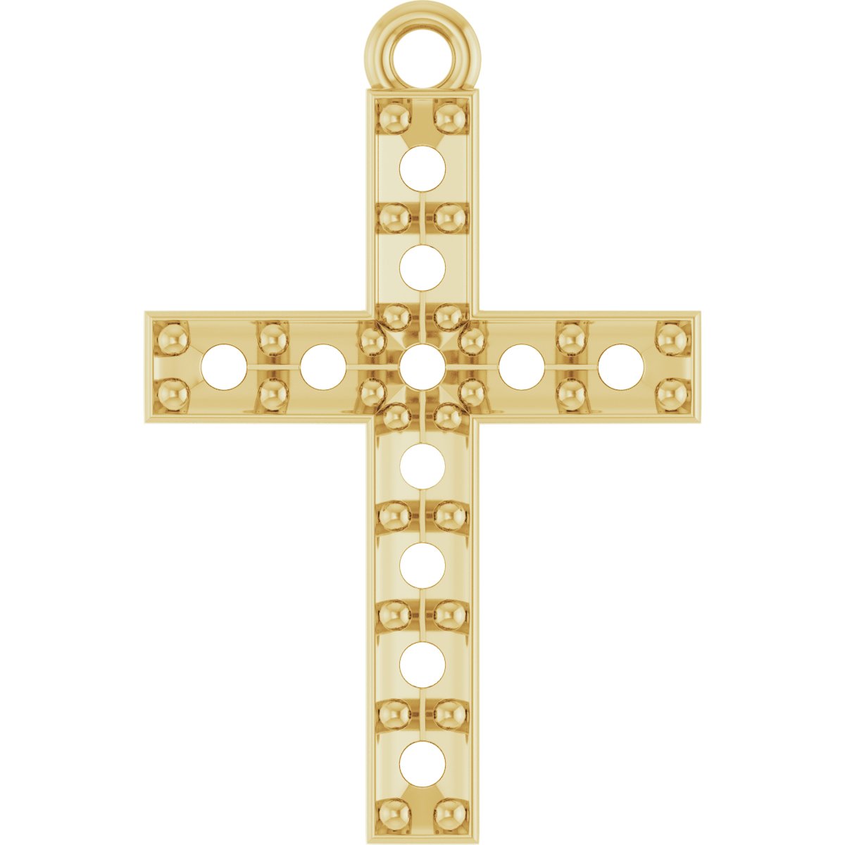 Accented Cross Dangle