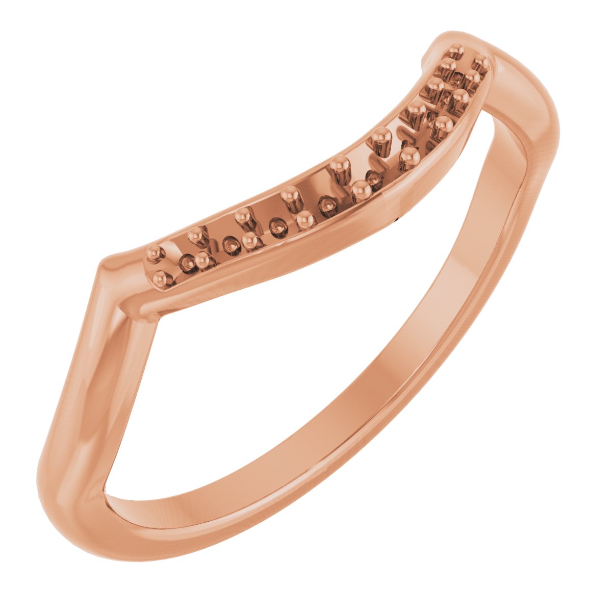 Double Claw-Prong Three-Stone Engagement Ring or Band