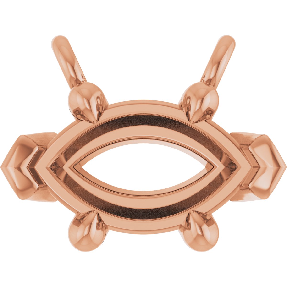 Claw-Prong Solitaire Necklace Center