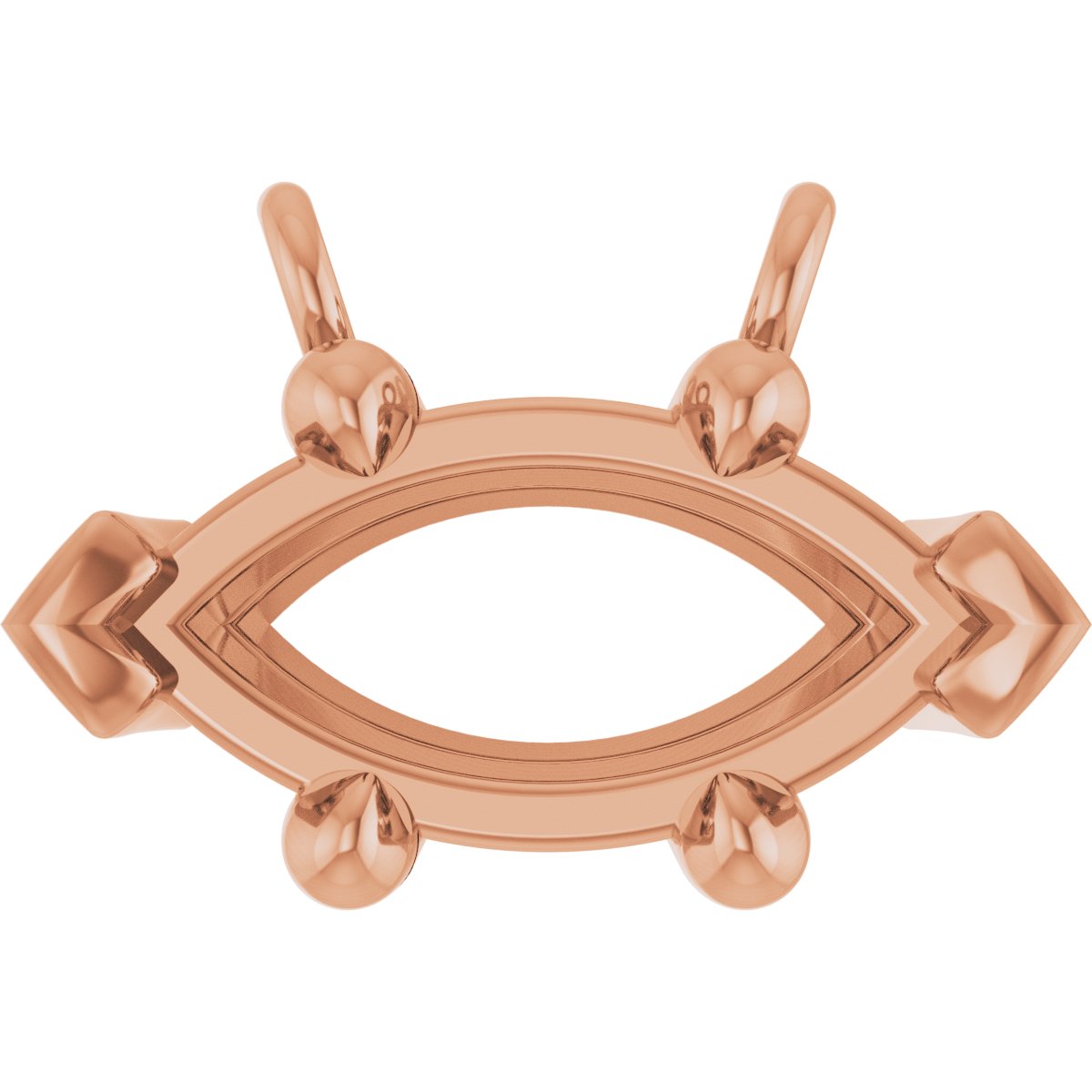 Claw-Prong Solitaire Necklace Center