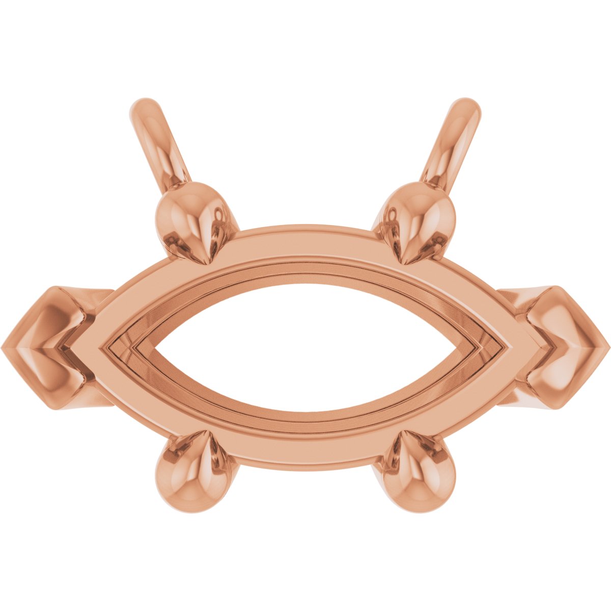 Claw-Prong Solitaire Necklace Center