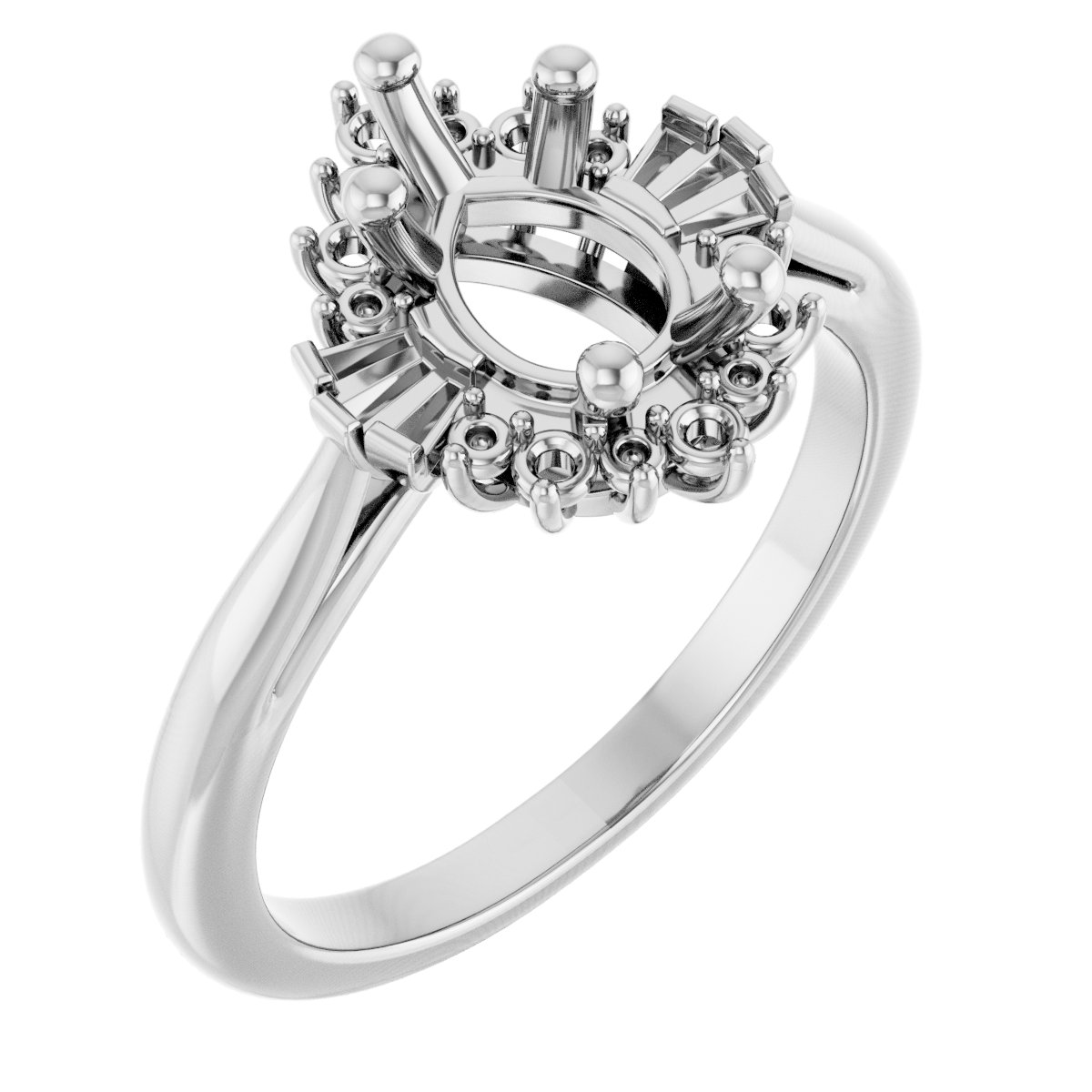 Halo-Style Engagement Ring or Band
