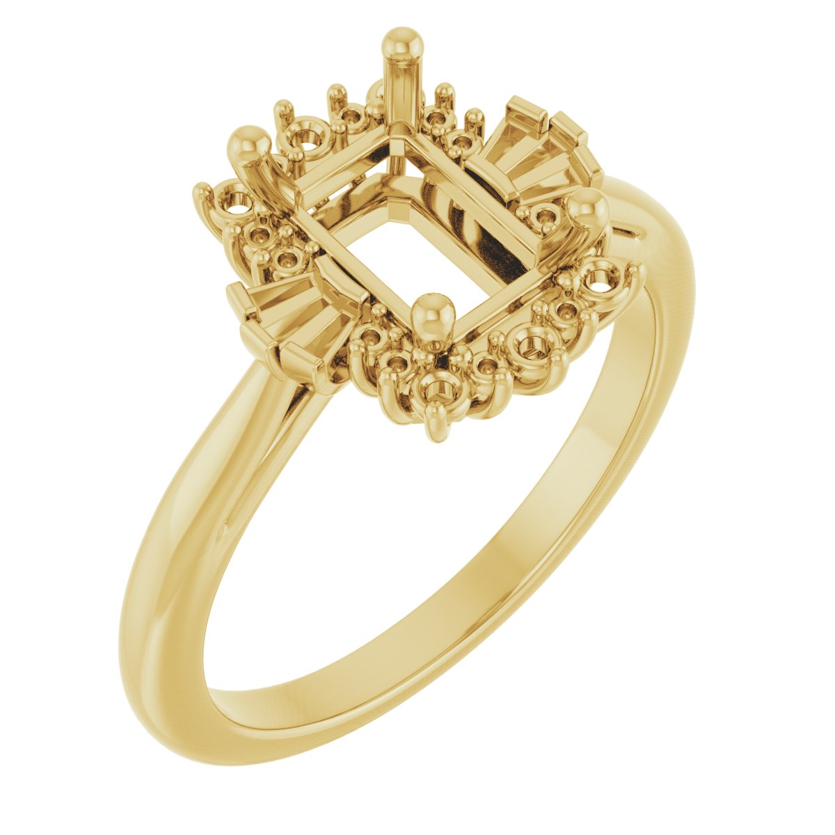 Halo-Style Engagement Ring or Band