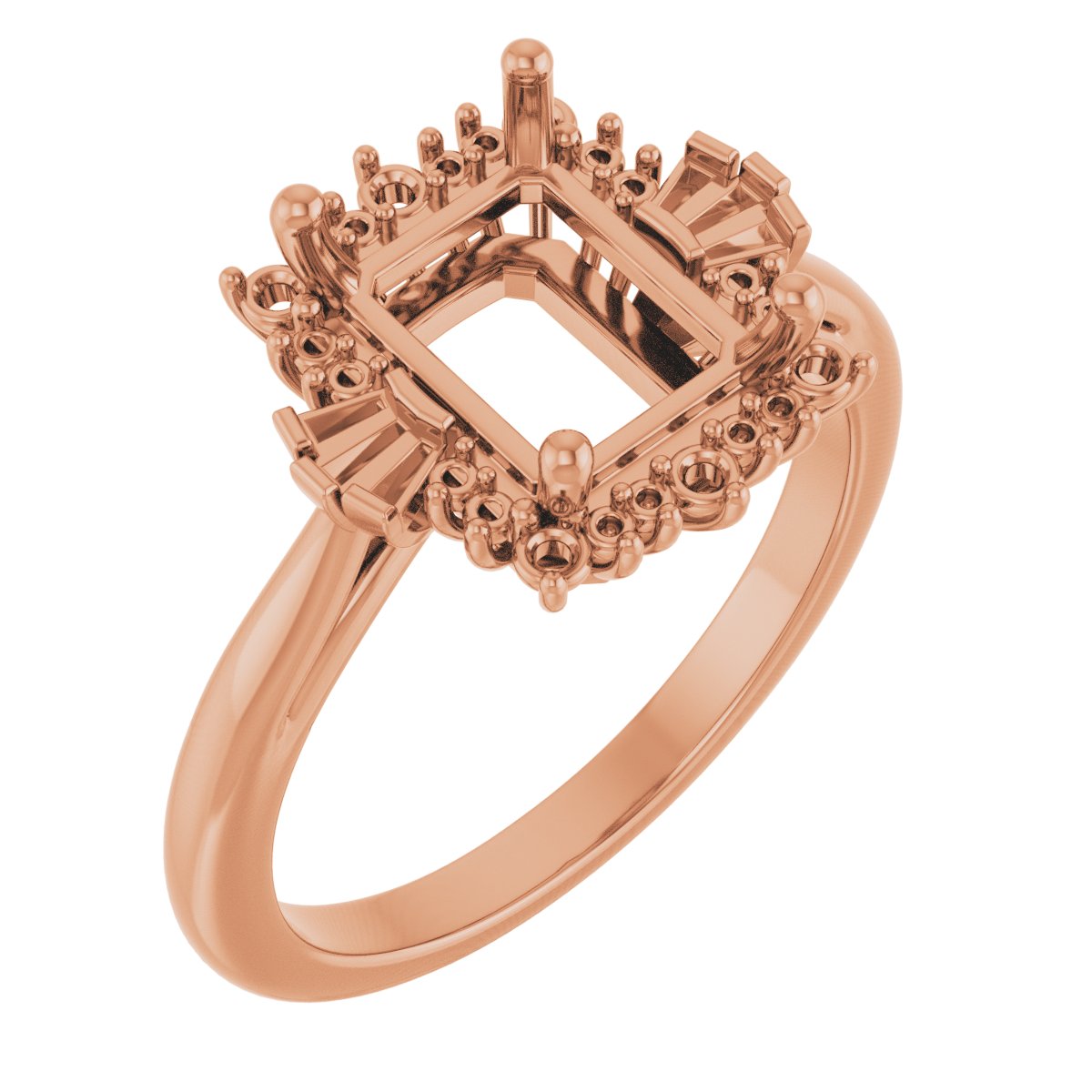 Halo-Style Engagement Ring or Band