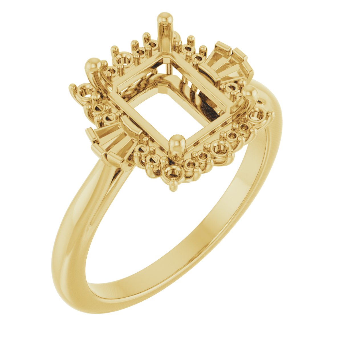 Halo-Style Engagement Ring or Band